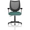 Camden Mesh Back Chair, Fixed Height Arms, Quest Kelp