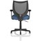 Camden Mesh Back Chair, Fixed Height Arms, Quest Limpet