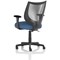 Camden Mesh Back Chair, Fixed Height Arms, Quest Limpet