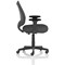 Camden Mesh Back Chair, Fixed Height Arms, Quest Mussel