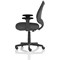 Camden Mesh Back Chair, Fixed Height Arms, Quest Mussel