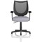 Camden Mesh Back Chair, Fixed Height Arms, Quest Shell