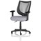 Camden Mesh Back Chair, Fixed Height Arms, Quest Shell