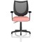 Camden Mesh Back Chair, Fixed Height Arms, Quest Shrimp