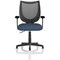 Camden Mesh Back Chair, Fixed Height Arms, Quest Whelk
