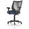 Camden Mesh Back Chair, Fixed Height Arms, Quest Whelk