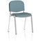 ISO Chrome Frame Stacking Chair, Rivet Quench, Pack of 4