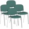 ISO Chrome Frame Stacking Chair, Quest Kelp, Pack of 4