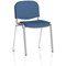 ISO Chrome Frame Stacking Chair, Quest Limpet, Pack of 4