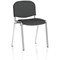 ISO Chrome Frame Stacking Chair, Quest Mussel, Pack of 4