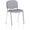 ISO Chrome Frame Stacking Chair, Quest Shell, Pack of 4