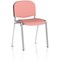 ISO Chrome Frame Stacking Chair, Quest Shrimp, Pack of 4