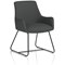 Quote Sled Base Reception Chair Bespoke Colour Quest Mussel