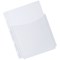 Q-Connect A4 3/4 Cover Expanding Punched Pockets, 180 Micron, Top Opening, Pack of 5
