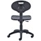 Jemini Factory Chair, Polyurethane, Black