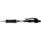 Q-Connect Retractable Ballpoint Pen, Black, Pack of 10