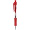 Q-Connect Retractable Ballpoint Pen, Red, Pack of 10
