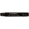 Q-Connect Jumbo Permanent Marker Pen Chisel Tip Black (Pack of 10)