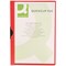 Q-Connect A4 Quickclip Files, 3mm Spine, Red, Pack of 25 Q-Connect A4 Quickclip Files, 3mm Spine, Red, Pack of 25