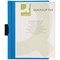 Q-Connect A4 Quickclip Files, 3mm Spine, Blue, Pack of 25