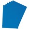 Q-Connect Binding Comb Covers, Leathergrain, Blue, A4, Pack of 100