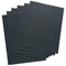 Q-Connect Binding Comb Covers, Leathergrain, Black, A4, Pack of 100
