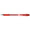 Q-Connect Quick Dry Gel Pen Medium Red (12 Pack)