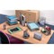 Q-Connect 3-Tier Mesh Letter Tray, Silver