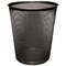 Q-Connect Waste Basket Mesh 18 Litre Black