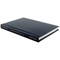 Q-Connect Casebound Manuscript Book, A6, Ruled, Blue, 192 Pages