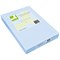 Q-Connect A4 Coloured Paper, Pastel Blue, 80gsm, Ream (500 Sheets)
