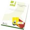 Q-Connect Multi-Purpose Labels, 14 Per Sheet, 99.1x38.1mm, Neon Yellow, 1400 Labels