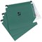 Q-Connect Manilla Lateral Suspension Files, 275mm Width, 15mm V Base, Green, Pack of 25