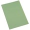 Q-Connect Square Cut Folders, 250gsm, Foolscap, Green, Pack of 100