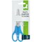 Q-Connect Ergonomic All Purpose Scissors, Stainless Steel, 130mm, Red or Blue