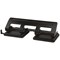 Q-Connect 4 Hole Punch, Capacity 16 Sheets, Black