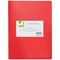 Q-Connect A4 Display Book, 10 Pockets, Red