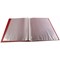 Q-Connect A4 Display Book, 10 Pockets, Red