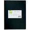 Q-Connect A4 Display Book, 10 Pockets, Black