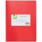 Q-Connect A4 Display Book, 20 Pockets, Red