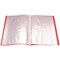 Q-Connect A4 Display Book, 20 Pockets, Red