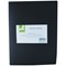 Q-Connect A4 Display Book, 20 Pockets, Black