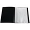 Q-Connect A4 Presentation Book, 20 Pockets, Black