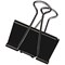 Q-Connect Foldback Clip 24mm Black (10 Pack)