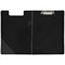 Q-Connect PVC Foldover Clipboard, Foolscap, Black