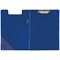 Q-Connect PVC Foldover Clipboard, Foolscap, Blue