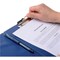 Q-Connect PVC Foldover Clipboard, A4, Blue Q-Connect PVC Foldover Clipboard, A4, Blue
