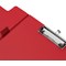 Q-Connect PVC Foldover Clipboard, A4, Red Q-Connect PVC Foldover Clipboard, A4, Red