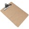 Q-Connect Masonite Clipboard, A4, Brown