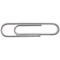 Q-Connect Paperclips Lipped 32mm 100 Per Box (Pack of 10)